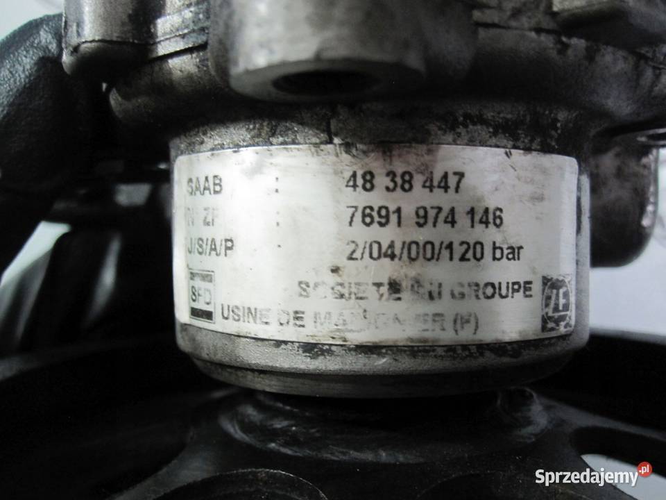 SAAB 95 23 TURBO B235E 170 00r pompa wspomagania Rok produkcji 2000 Pompy wspomagania Kielce