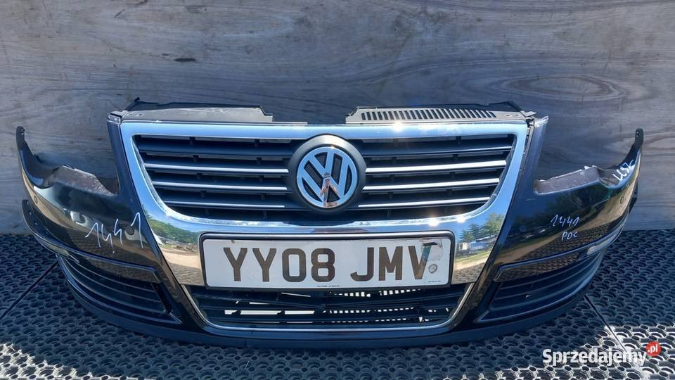 VW PASSAT B6 ZDERZAK PRZÓD CZUJNIKI PDC LC9Z osobowe Zbierkowo