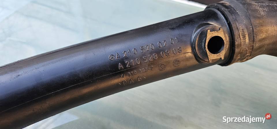 Rura intercooler mercedes w210 27 cdi 2105280808 Zbąszyń sprzedam