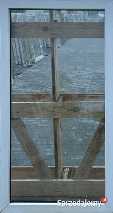 OKNA KacprzaK Witryna 70X126 FIX Używany PCV lubelskie Lublin