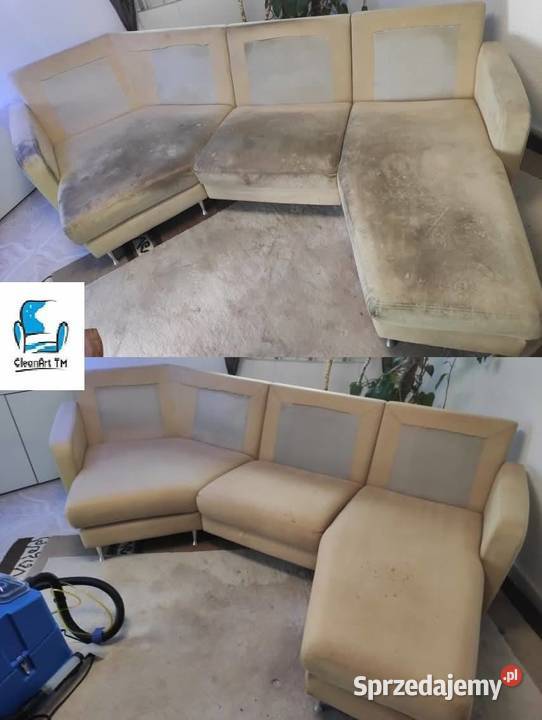 Pranie Tapicerki Narożnika Kanapy Dywanu Podkonice Duże