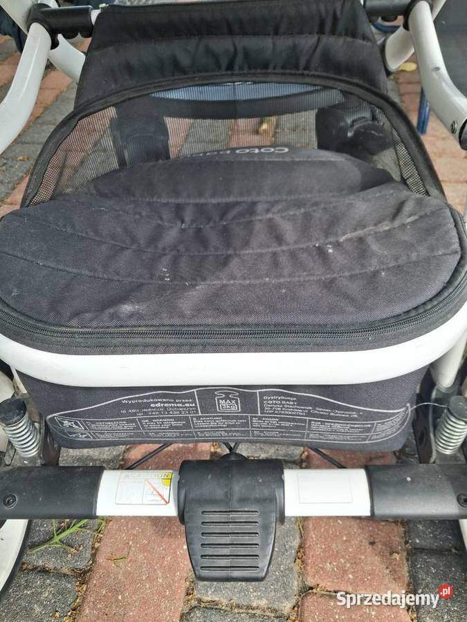 Sprzedam wózek dziecięcy 2w1 ze spacerówką 7kg