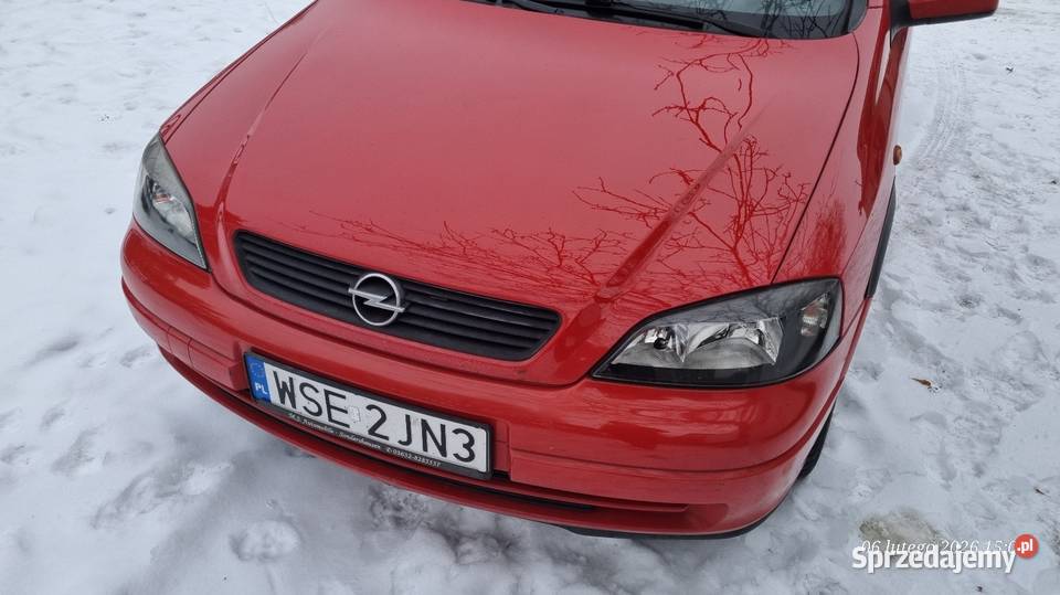 Opel Astra G 16 8v mazowieckie Sierpc