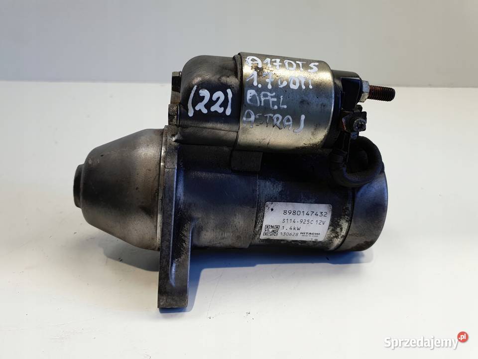 ROZRUSZNIK Opel Zafira B Astra J 17 CDTI lubelskie sprzedam