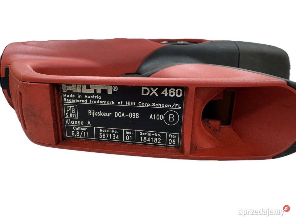 Osadzak prochowy Hilti DX 460 Elbląg