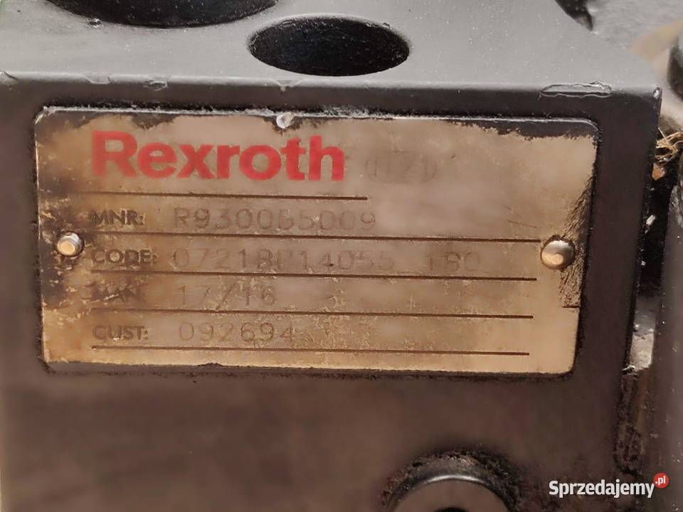 Rozdzielacz hydrauliczny R930055009 Merlo P357