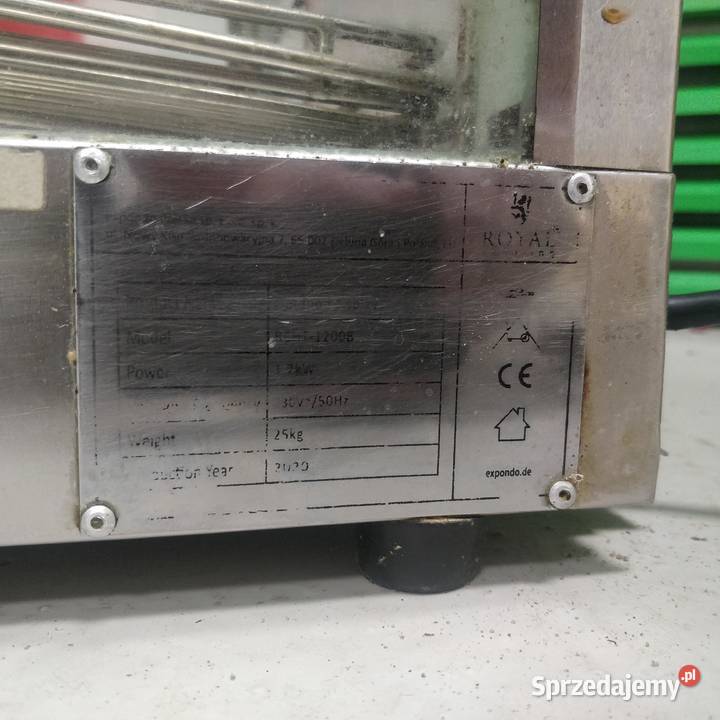 Witryna grzewcza 3 półki 1200 W Mińsk Mazowiecki