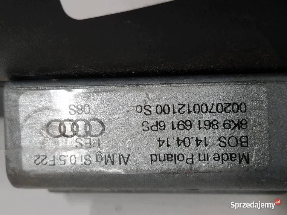 ROLETA BAGAŻNIKA SIATKA BAGAŻNIKA Audi A4 IV Rolety bagażnika