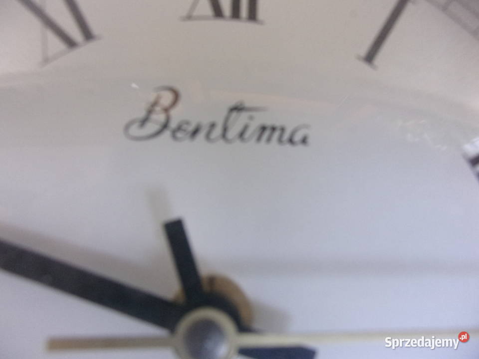 Zegar ścienny Marynistyczny Bentima z okrągłym Warszawa
