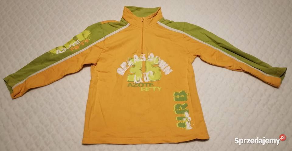 Bluza długi rękaw Motoa USA 110 pomarańczowa Czeladź sprzedam