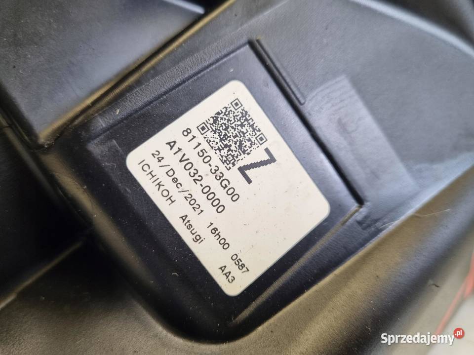 LAMPA LEWA Toyota Camry VIII PRZEDNIA LEWY PRZÓD Rudka