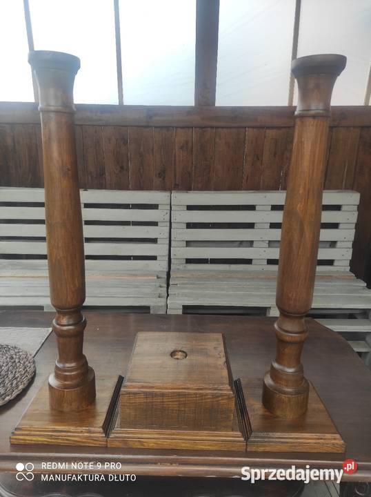 Świeczniki do kościoła kaplicy lichtarz Kluczbork