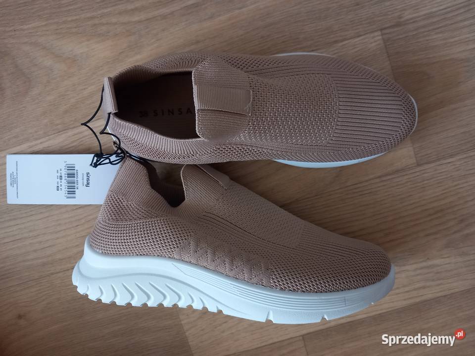 beżowe sneakersy Sinsay Olkusz