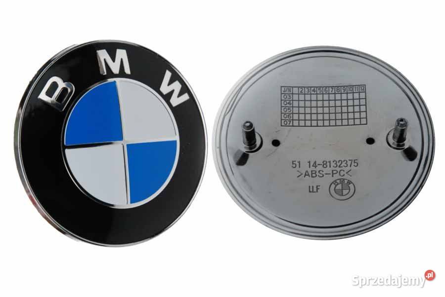 ZNACZEK EMBLEMAT TYŁ LOGO BMW 74mm Poznań