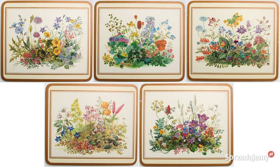 Pimpernel Portmeirion UK podkładki na stół Lublin sprzedam