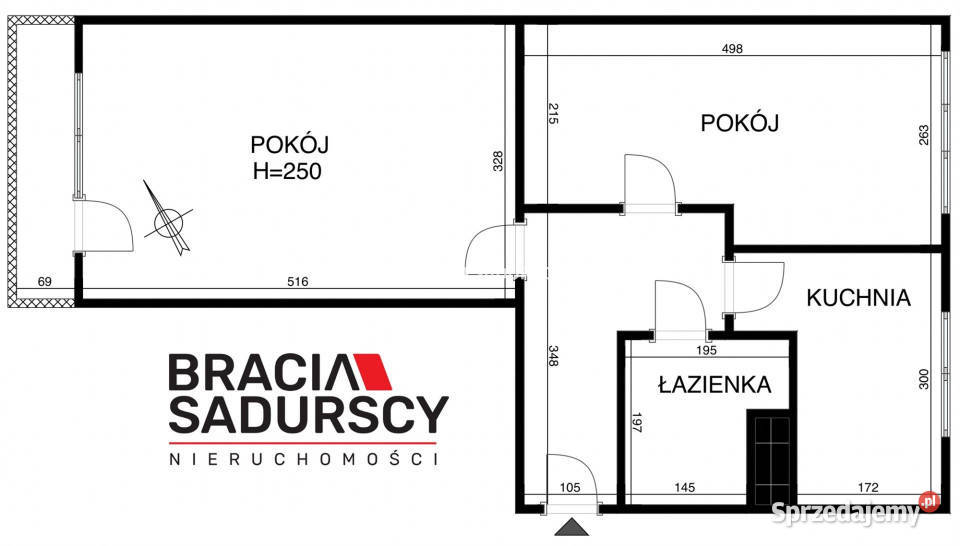 Sprzedam mieszkanie 436m2 2 pokoje Kraków blok