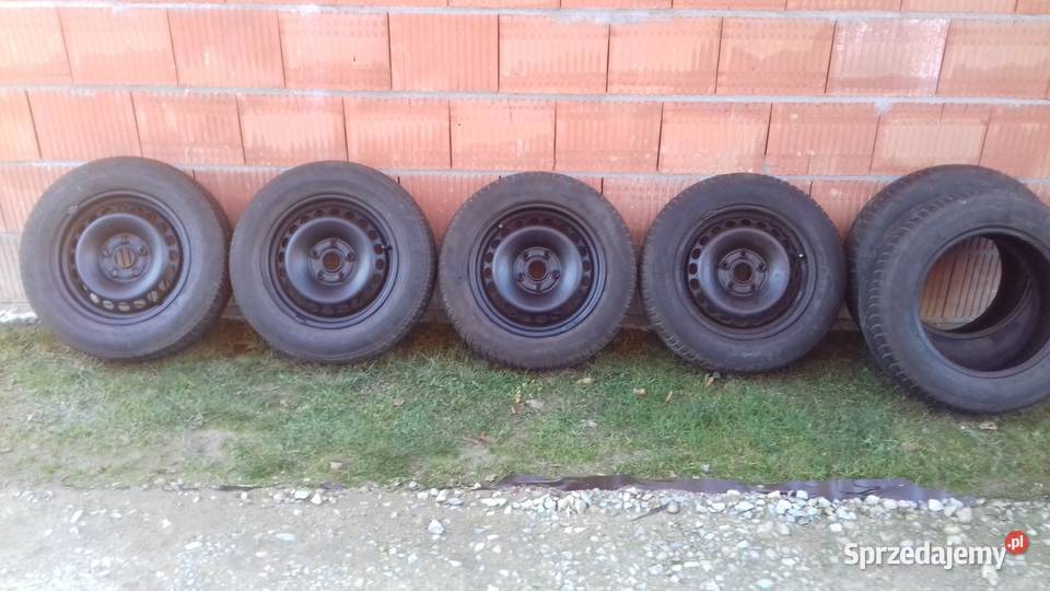Koła felgi R15 195x65 Vw Audi 5x105 piasta 57mm stalowe Koła i felgi Jaworzno