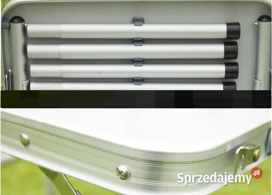 LEKKI STÓŁ TURYSTYCZNY 4 KRZESŁA SKŁADANE UCHWYT Nowy Sącz