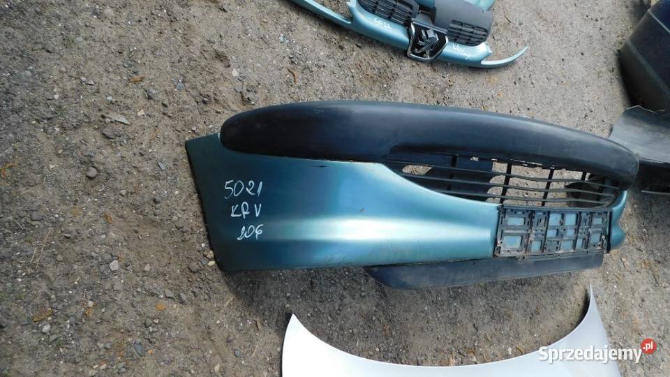 peugeot 206 zderzak kolor KRV 5021 WYSYŁKA Części samochodowe