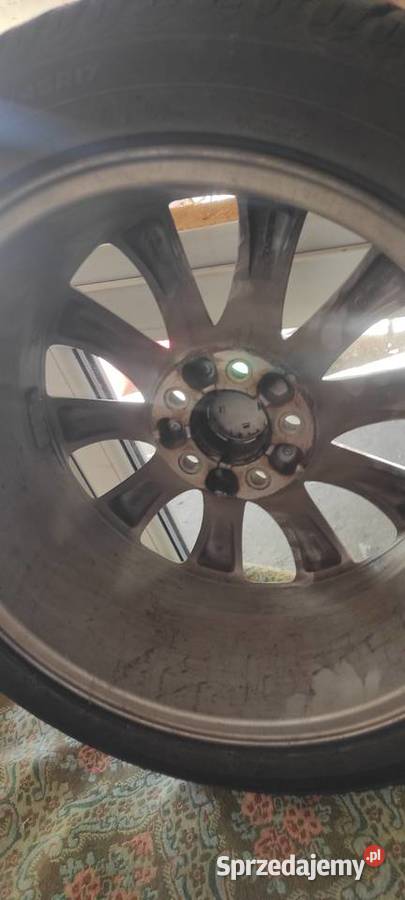 Alufelgi z oponami zimowymi Opel Średnica 17" Samochodowe Białobrzegi
