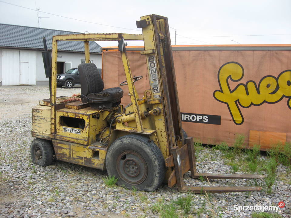 Wózek widłowy terenowy Bonser 50D 45 Tony Silnik Rzeszów