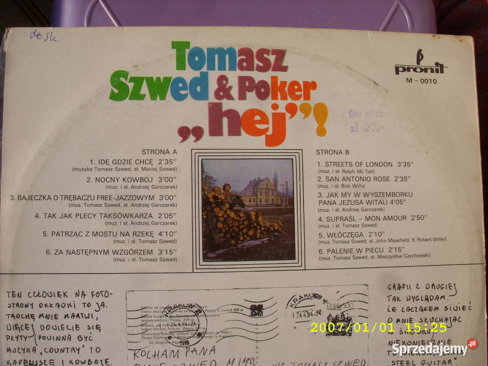 Rock LP Tomasz SZwed Poker Pronit Wołów
