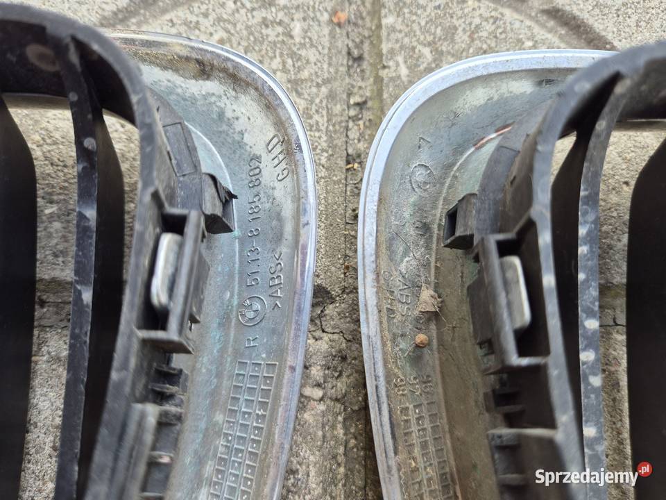 BMW e36 nerki chrom chromowane atrapa oryginał Atrapy Łódź sprzedam