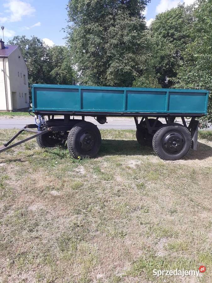 Przyczepa rolnicz nieuszkodzony Bzowiec