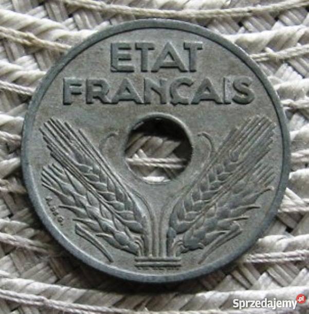 Francja 20 Centimos 1941rCynk wielkopolskie Kalisz