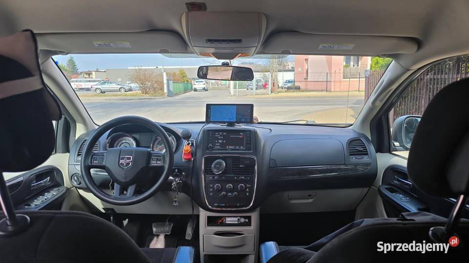 Dodge Grand Caravan PoLift Duża Navi Elektryczne przyciemniane szyby Grójec sprzedam