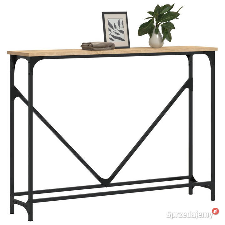 Stolik konsolowy dąb sonoma 102x225x75 WM834131 Stoły Warszawa sprzedam