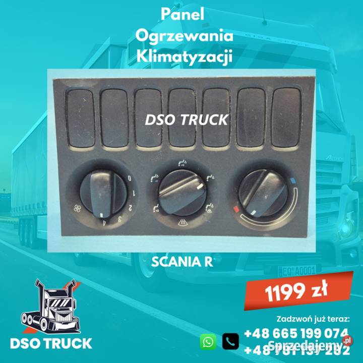Panel Ogrzewania Klimatyzacji SCANIA R 1797411