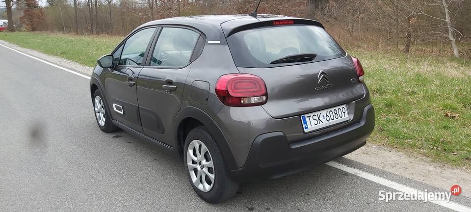 Citroen C3 12 B 83 2021r 61 LED Navi Klimatronik MP3 Skarżysko-Kamienna