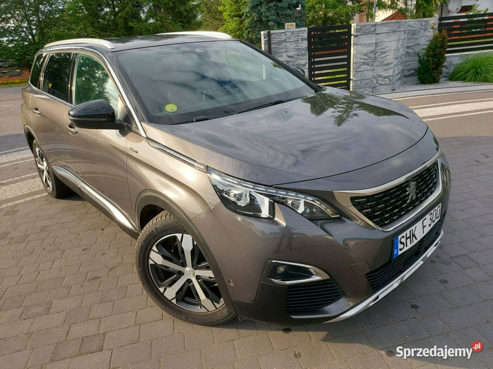 Peugeot 5008 20 hdi gt 7 foteli kamera navi full czujnik zmierzchu Drelów sprzedam