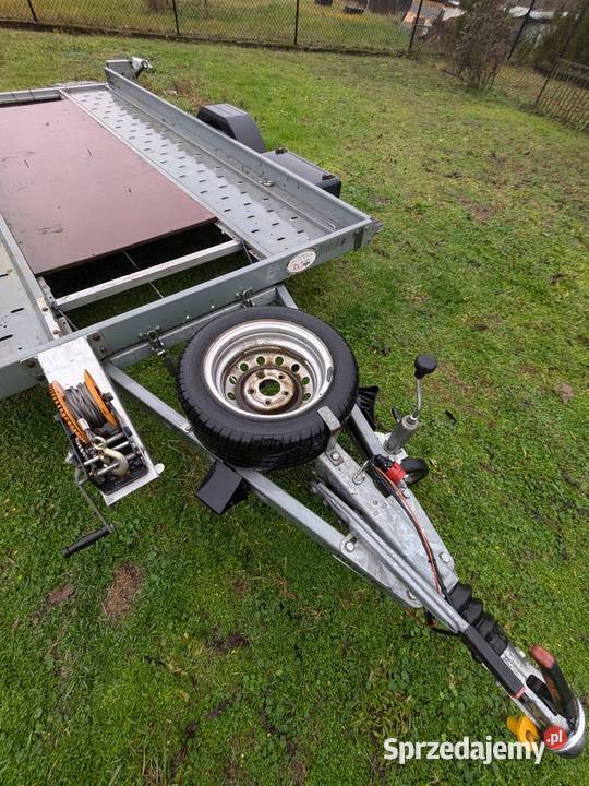 Wynajem lawety przyczepy kat B bez etoll Poznań