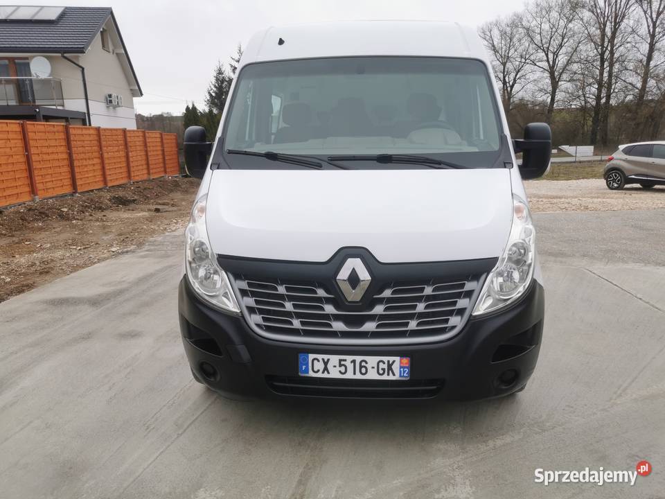 Renault Master doka 7osobowy Dubel 23dCi125 tempomat Książ Wielki