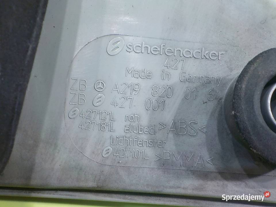 MERCEDES CLS W219 30 CDI 07r 5D lampa lewa tyl Suków