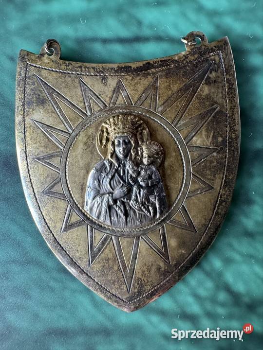 Stary ryngraf Polski Matka Boska Częstochowska Częstochowa