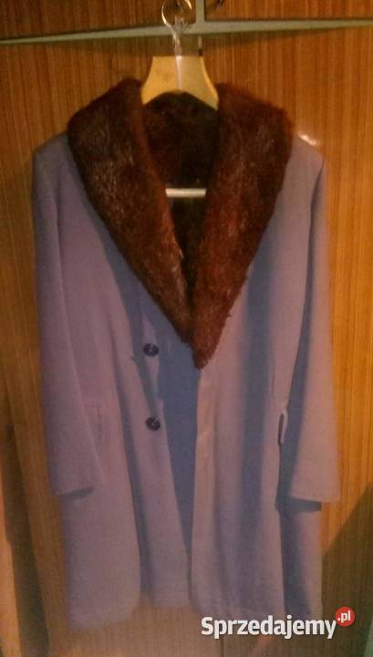 Męski Płaszcz Tradycyjne szyte Futro przecena Zimowa
