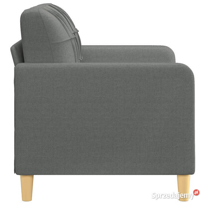 Sofa 2osobowa ciemnoszara 120 tapicerowana Warszawa