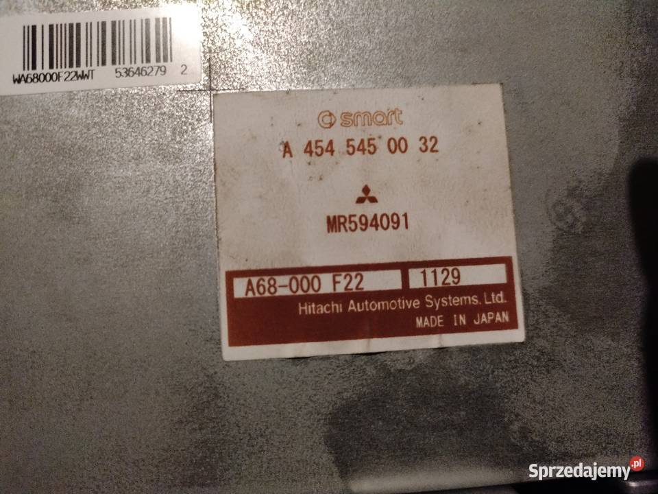 Mitsubishi Colt VI moduł sterownik wspomagania Rok produkcji 2009 Hrubieszów