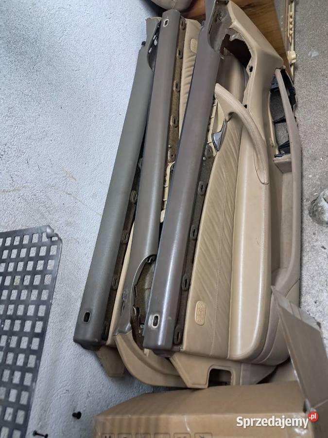 Mercedes w215 cl boczki nappa alcantara itp Pozostałe podkarpackie Przemyśl sprzedam