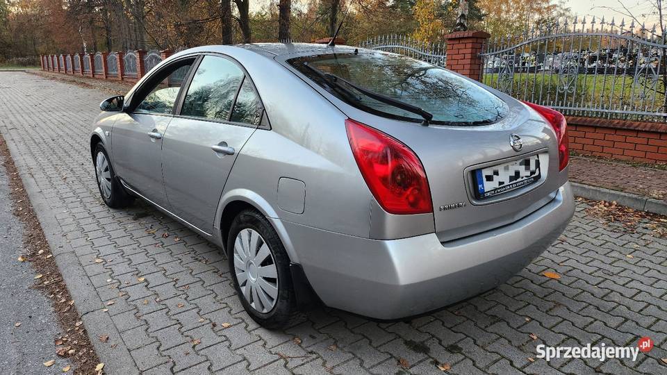 Nissan Primera P12 2003 18 Benzyna Salon Polska Częstochowa
