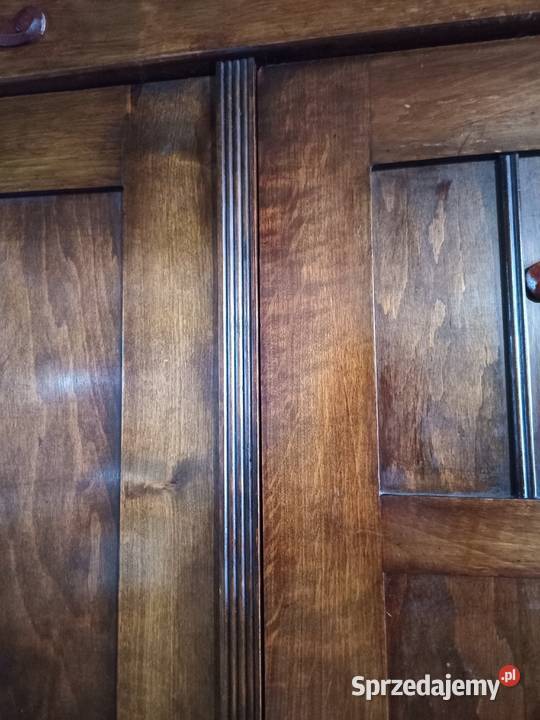 Szafa Secesja kompletna 3 drzwi Drewno Kozy