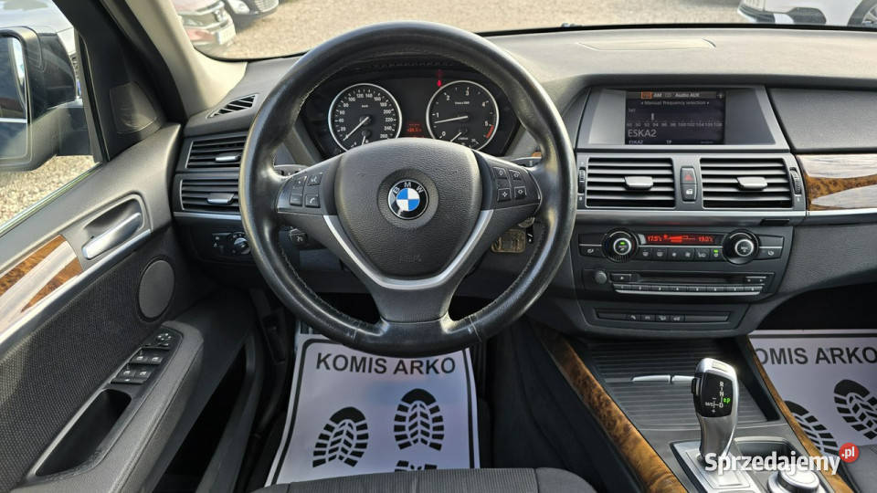 BMW X5 30d xDrive serwisowana E70 20062013 elektrycznie ustawiane fotele Zieleniewo