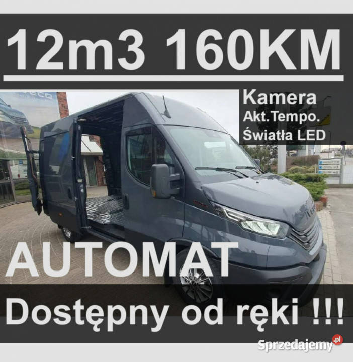 Iveco Daily 35S18 H 12m3 160 Kamera Tempomat Iveco zachodniopomorskie Szczecinek