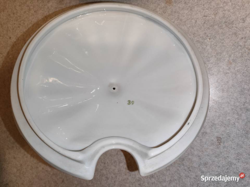 Stara Porcelana Ćmielów 3 półmiski waza
