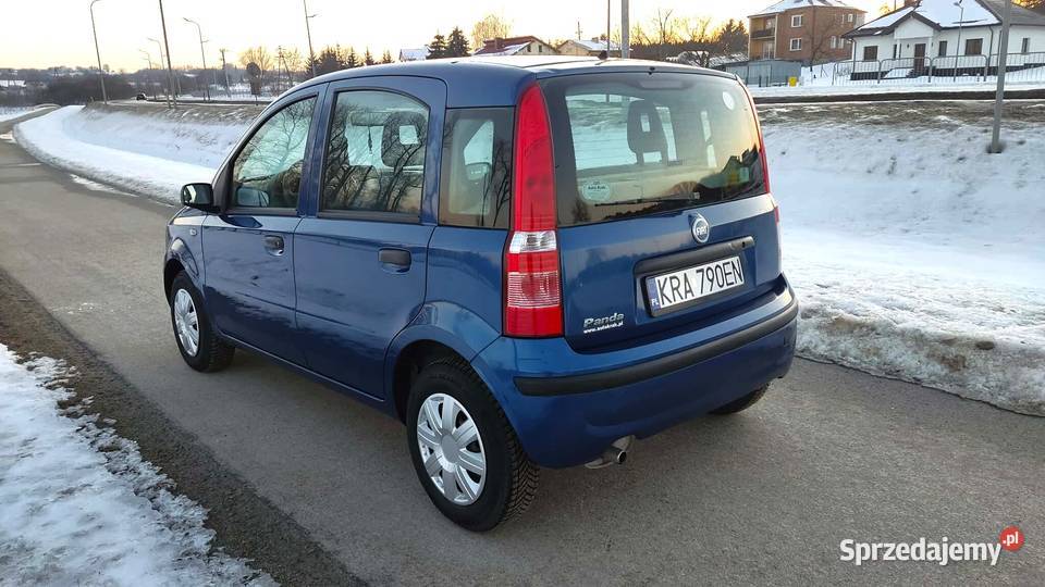 Fiat Panda 2006r 12 City Wspomaganie Ekonomiczna nieuszkodzony Jasło sprzedam