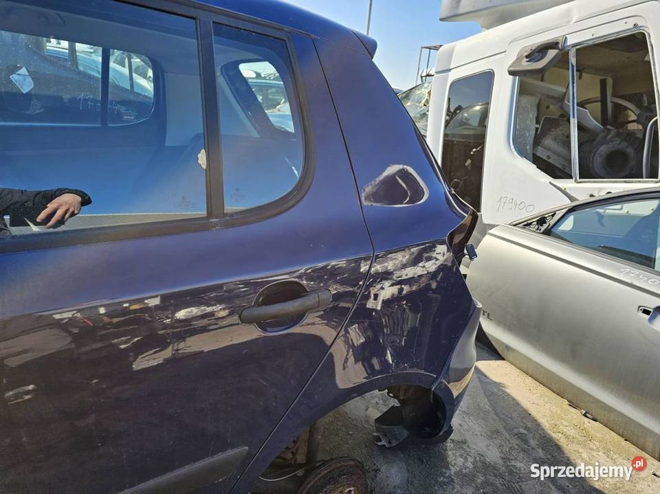 ĆWIARTKA BŁOTNIK LEWY TYŁ SKODA FABIA II LF5A kujawsko-pomorskie Lipno