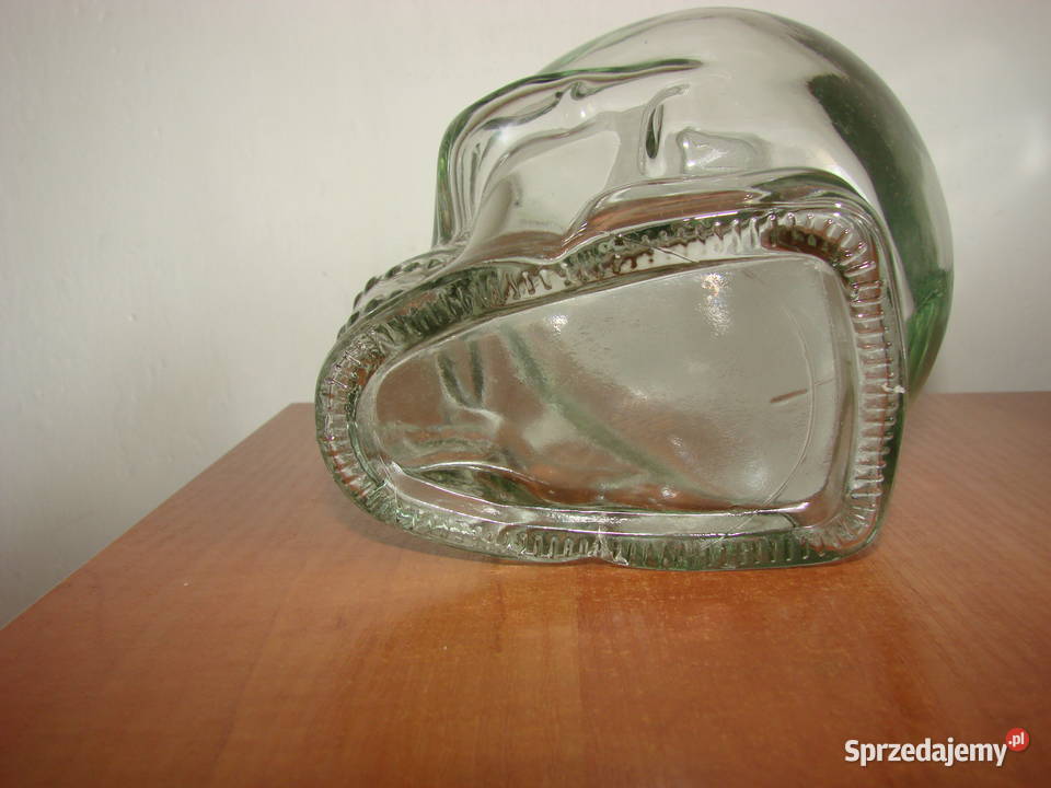 butelka szklana czaszka pomorskie Pruszcz Gdański